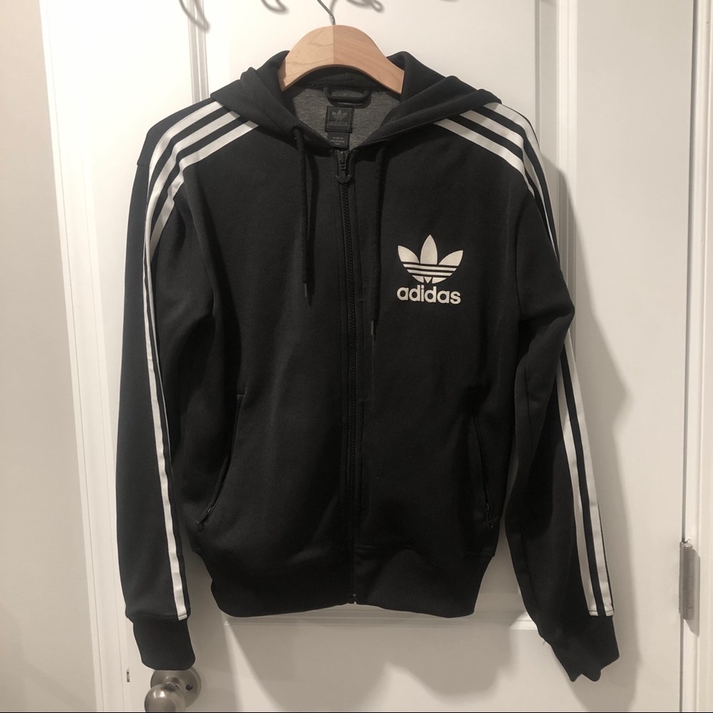 Adidas 3-Stripes Hooded Jacket
